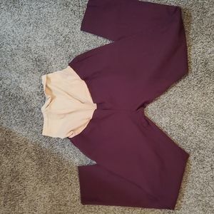 Motherhood maternity purple dress/work pants.